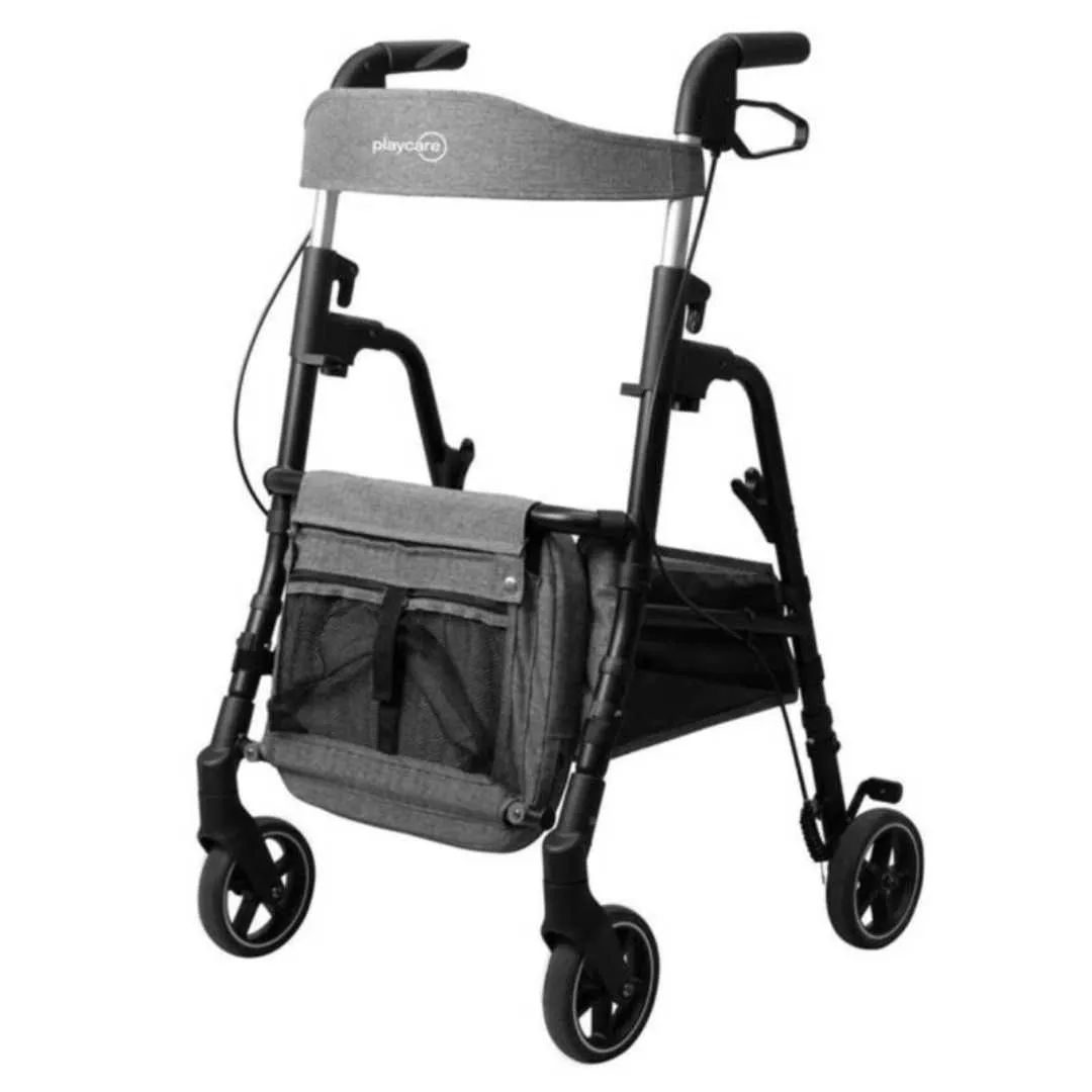 Andador Plegable con Asiento y Cesta W04 Playcare