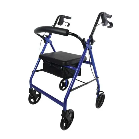 Andador Rollator de 4 ruedas de Aluminio