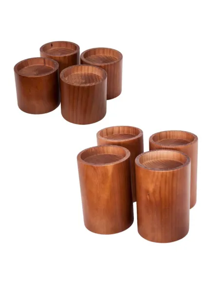 Conos Alza o Patas de Elefante de madera para camas