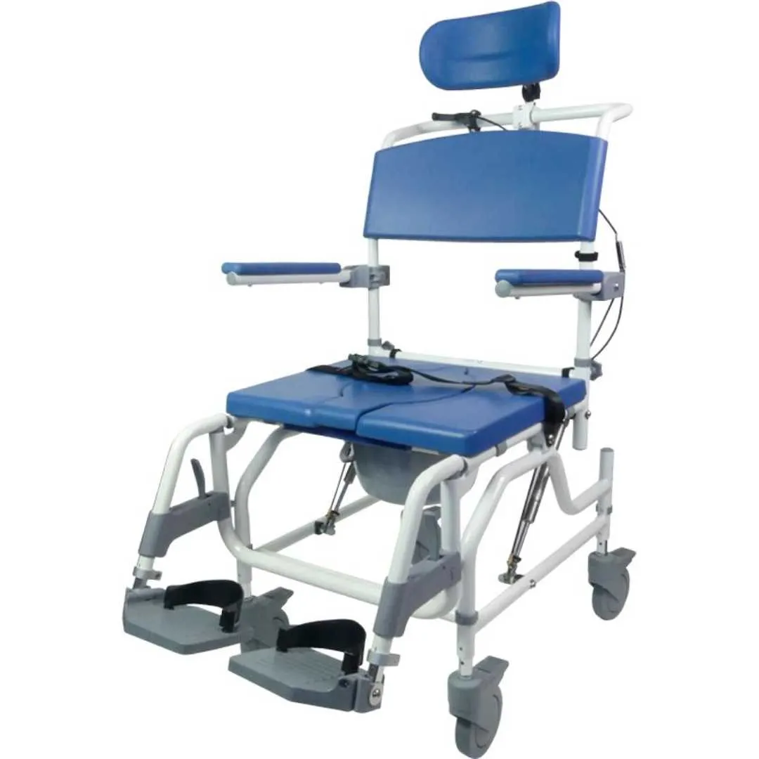 Silla Ducha Basculante  ASTON TILT PRO con Inodoro