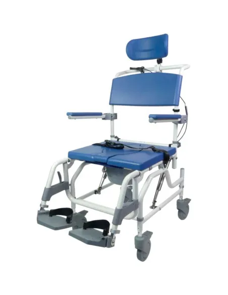 Silla Ducha Basculante  ASTON TILT PRO con Inodoro