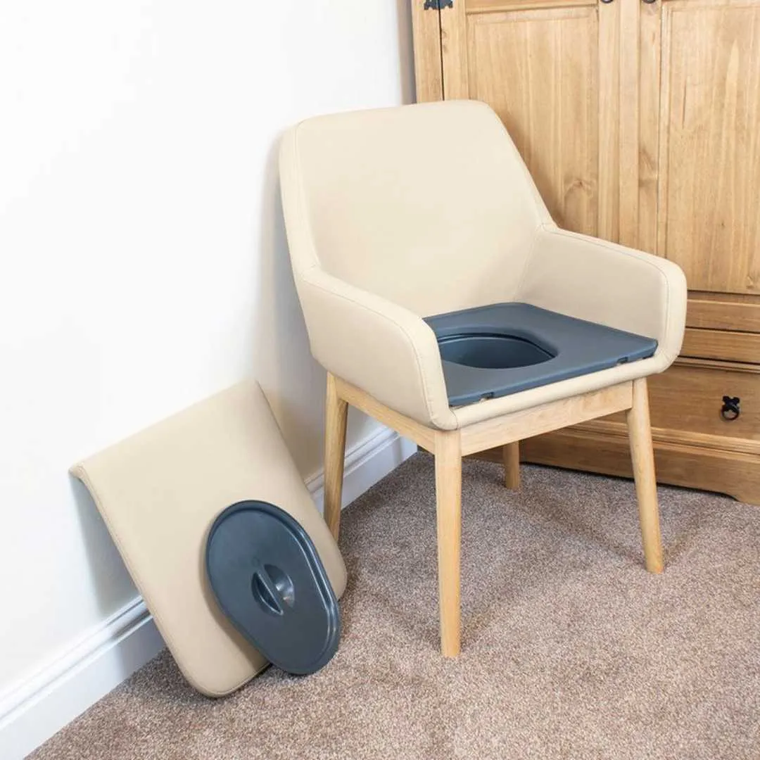 Silla de Madera con Inodoro ELEGANCE