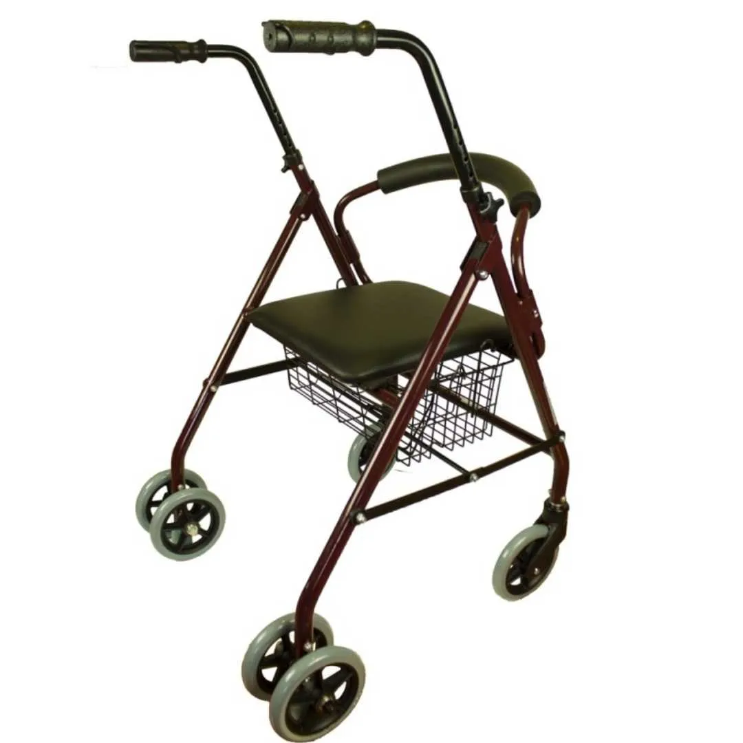 Andador Rollator PRADO con Frenos por Presión