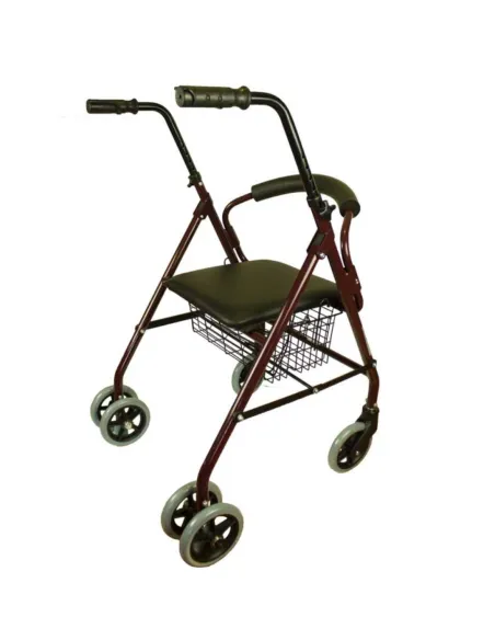 Andador Rollator PRADO con Frenos por Presión