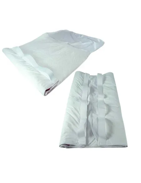 Empapador VOLTEADOR CON ASAS 90 X 85 (Blanco y Celeste)