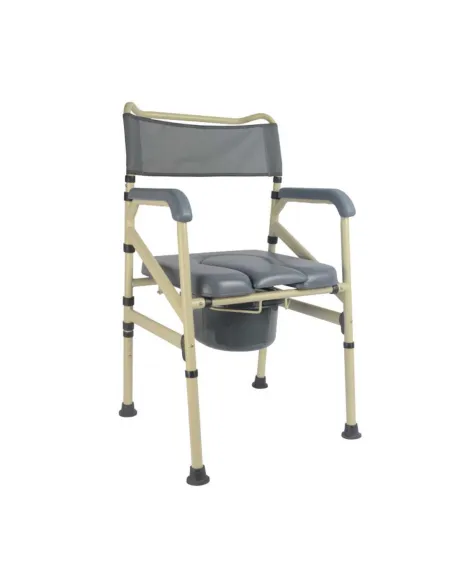 Silla con Inodoro CERDEÑA Plegable · Facil para Transportar