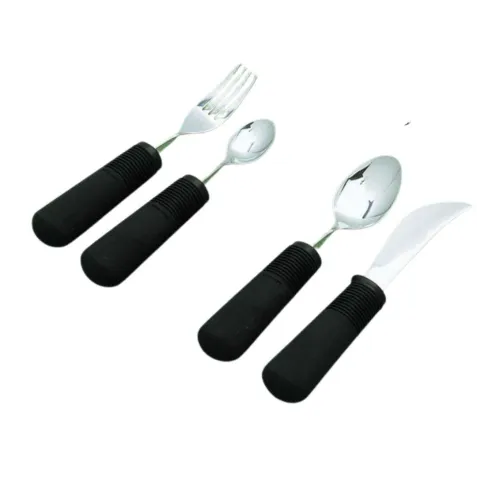 Cubiertos BIGGRIP Flexibles Lastrados con Puños Gruesos...