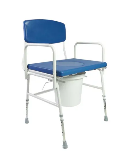 Silla con Inodoro  Comfort XXL  Asiento de 61 cm hasta 280 Kg