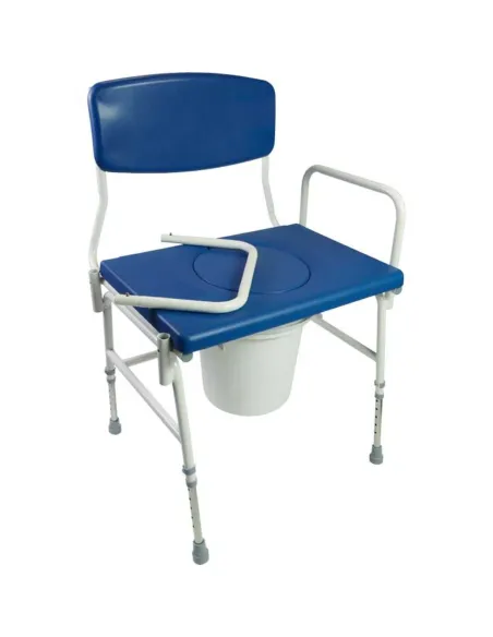 Silla con Inodoro  Comfort XXL  Asiento de 61 cm hasta 280 Kg
