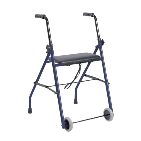 Andador Plegable 2 Ruedas  y Asiento NEPTUNO