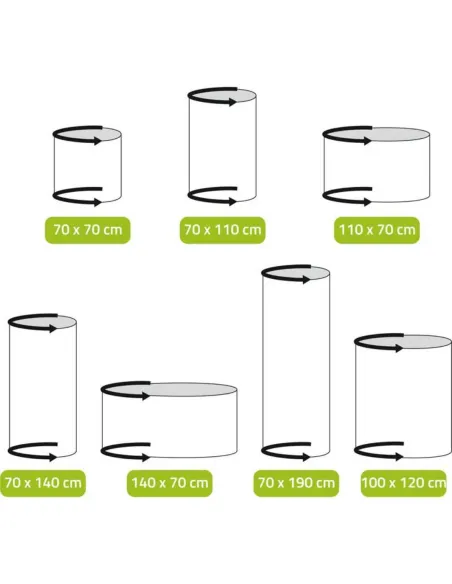 Sabana Ultradeslizante para Mover Pacientes (7 Medidas)