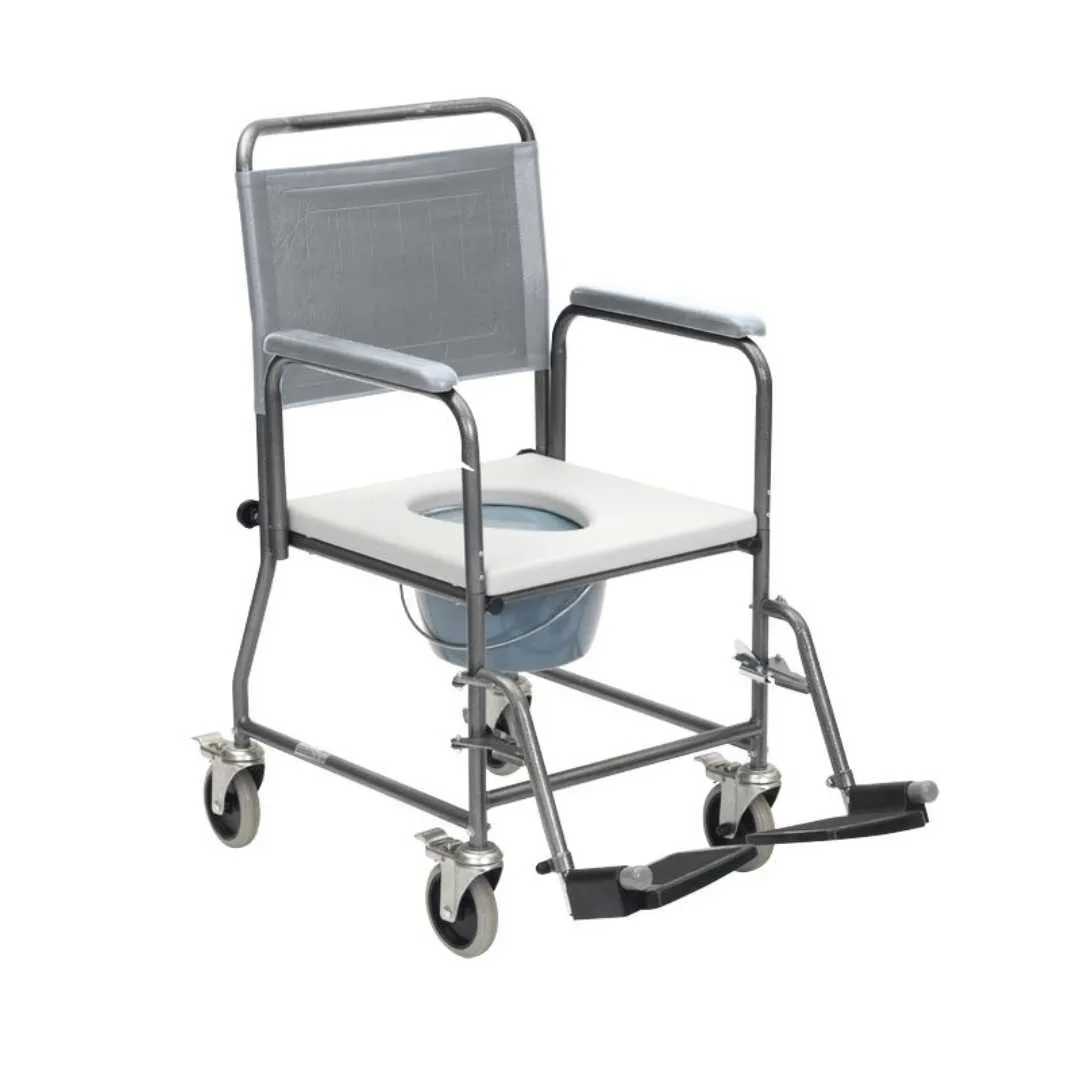 Silla de Ruedas con Inodoro ID hasta165 Kg