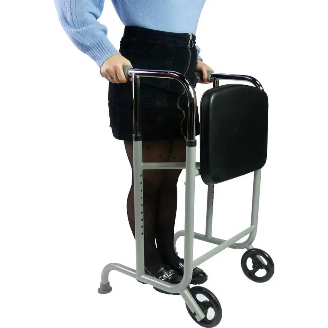 Andador de Marcha STRONG con Ruedas y Asiento...