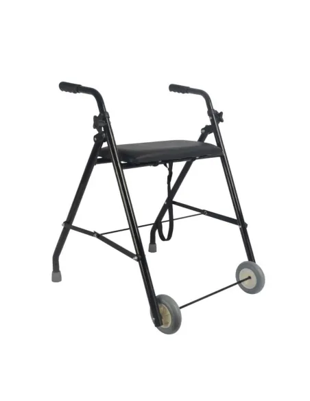 Andador Plegable 2 Ruedas  y Asiento CLÁSICO