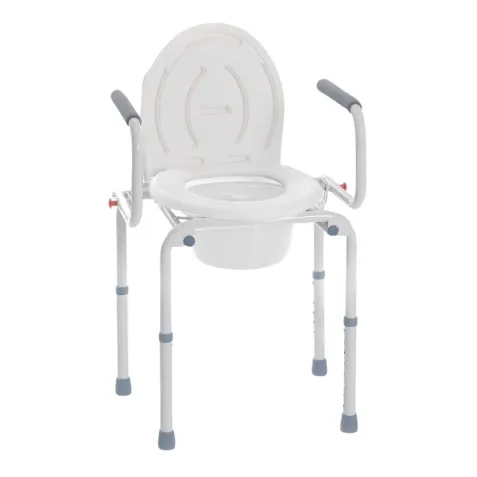 Silla Ducha y Wc 4 en 1 con Reposabrazos Abatibles Hasta...