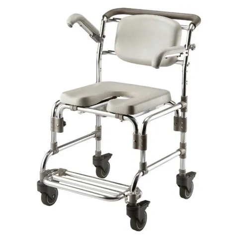 Silla Ducha y WC con Ruedas