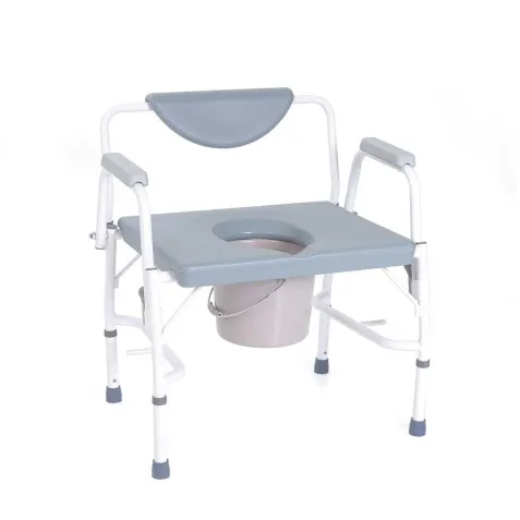 Silla ducha Bariátrica con Inodoro y Altura Regulable...
