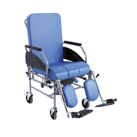 Silla de Ruedas KOMODA con Inodoro Reclinable y...