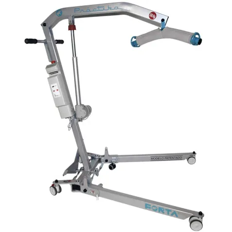 Grúa de traslado PRACTIKA Plegable Hasta 150 Kg con Arnés