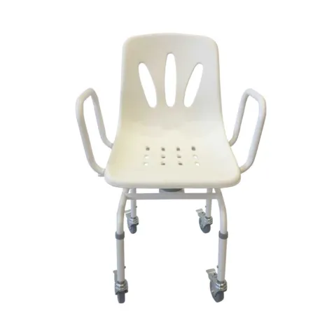 Silla Giratoria para Ducha con Ruedas