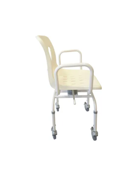 Silla Giratoria para Ducha con Ruedas