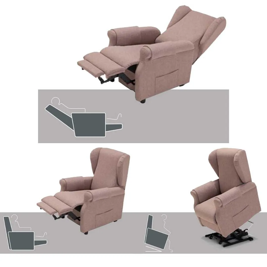 Sillón Elevador Relax VANITY con 2 Motores y...