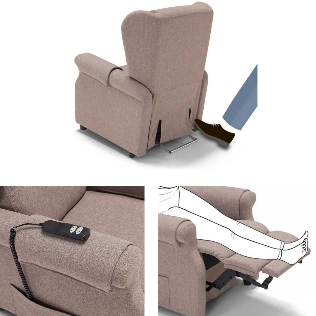 Sillón Elevador Relax VANITY con 2 Motores y...