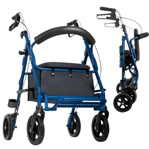 Andador Rollator Silla de Traslado