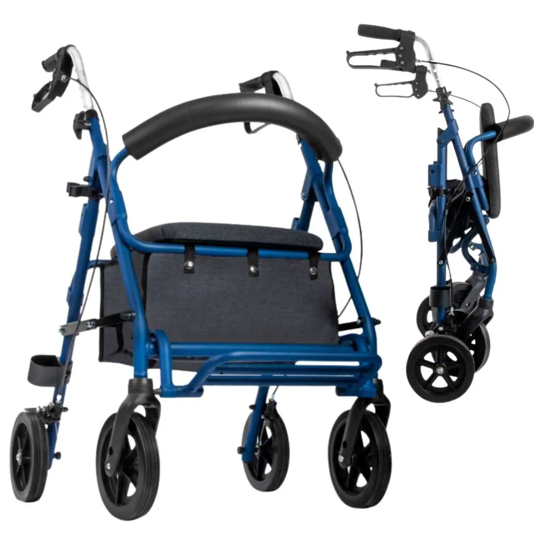 Andador Rollator Silla de Traslado 41009F · 2 Colores