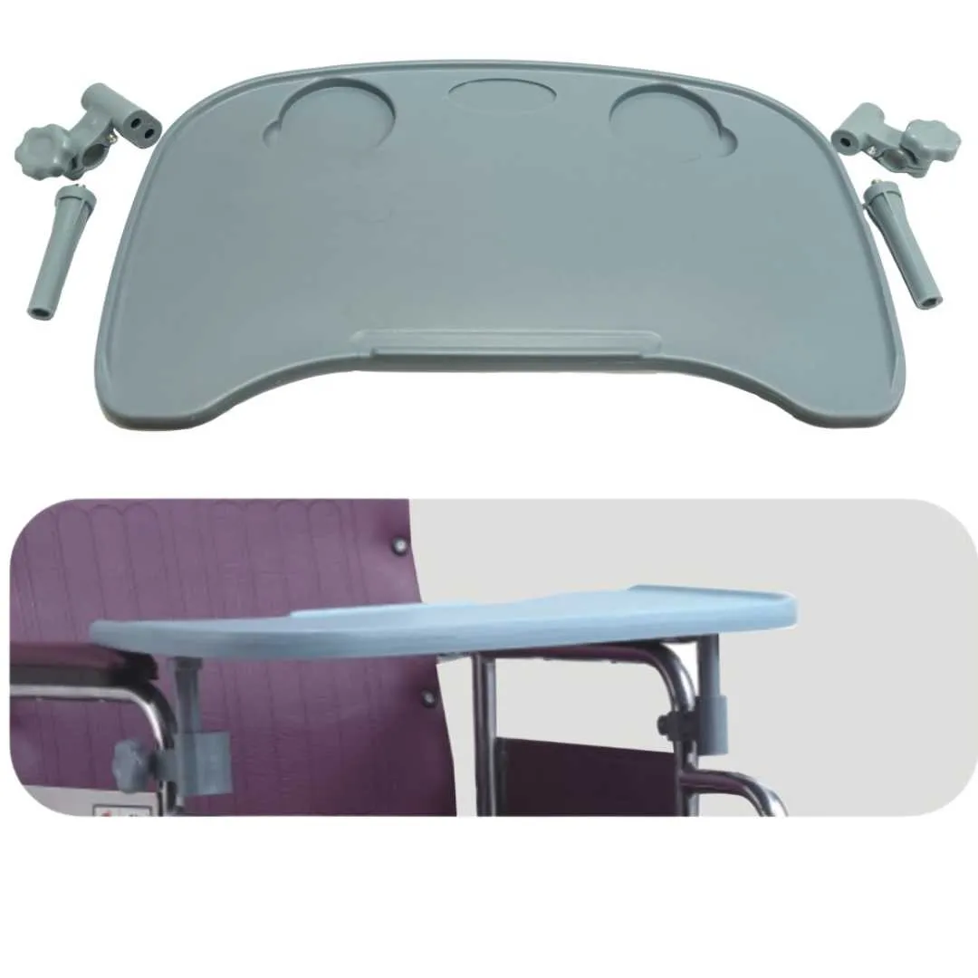 Mesa Auxiliar Para Silla de Ruedas de 55 x 30 cm