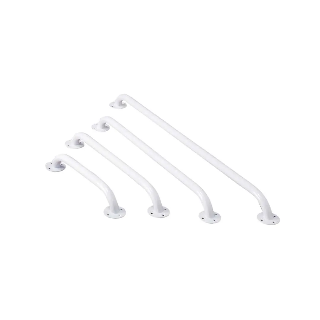 Barra  Asidero de Acero en Epoxi Blanco · 4...