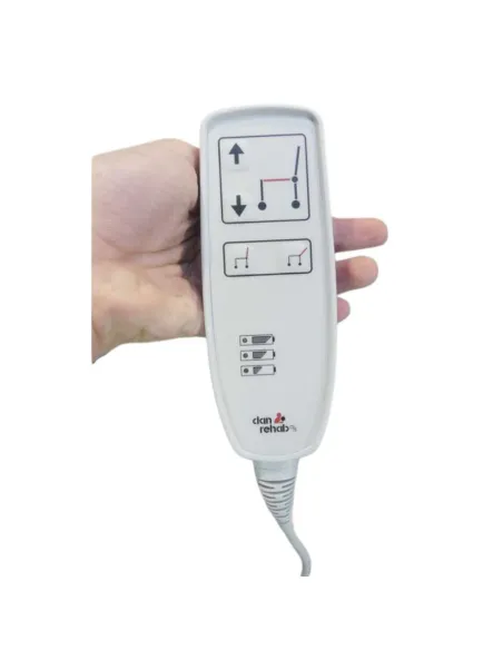 Silla de Ducha con Inclinación y Elevación Eléctrica ERGOTIP · 3 Anchos