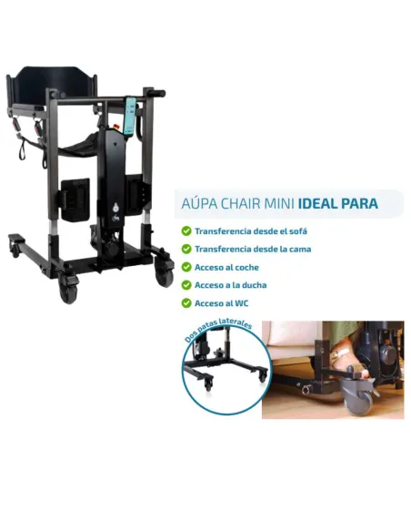 Grúa Silla de Traslado AUPA CHAIR Mini o T-Flex