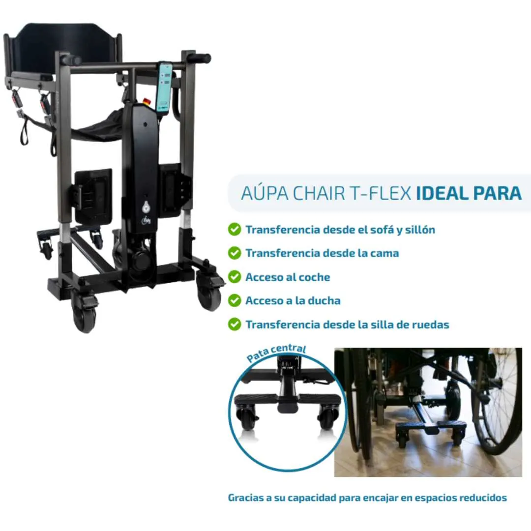 Grúa Silla de Traslado AUPA CHAIR Mini o T-Flex