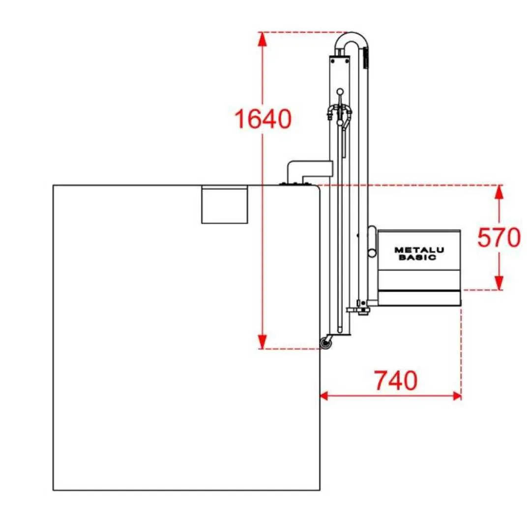 Ascensor Acuático Hidráulico METALU BASIC  Semi...
