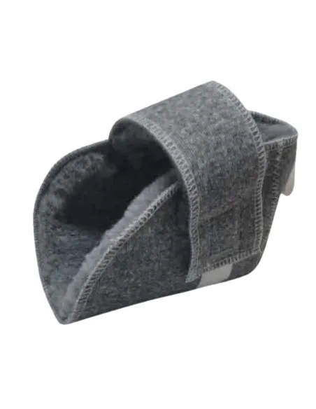 Patuco Talonera Antiescaras Grey Ortotex · Par