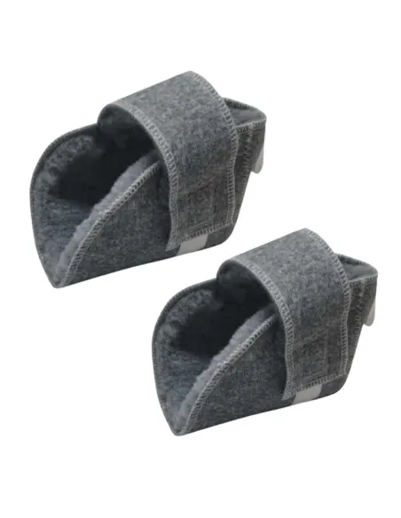 Patuco Talonera Antiescaras Grey Ortotex · Par