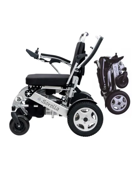 Silla de Ruedas Eléctrica Plegable SOROLLA · Opcional Desmontable