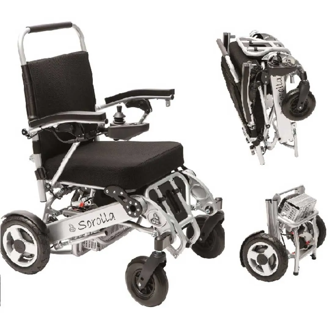 Silla de Ruedas Eléctrica Plegable SOROLLA ·...