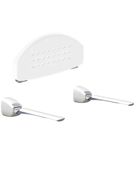 Asiento Abatible para ducha PROFILO · Opcional Patas, respaldo y reposbrazos