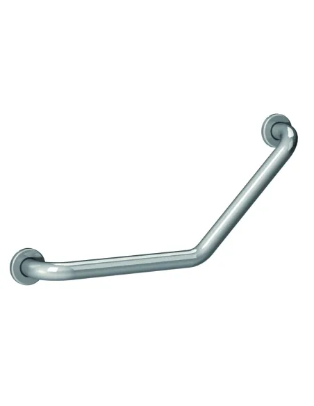 Asidero Baño Angular 135º LIGURIA ATLANTIS 30+30 de Acero Inoxidable