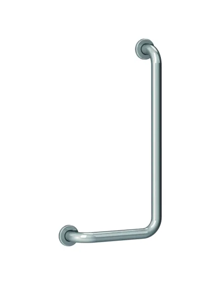 Asidero Baño Angular 90º LIGURIA ATLANTIS 60+30 de Acero Inoxidable