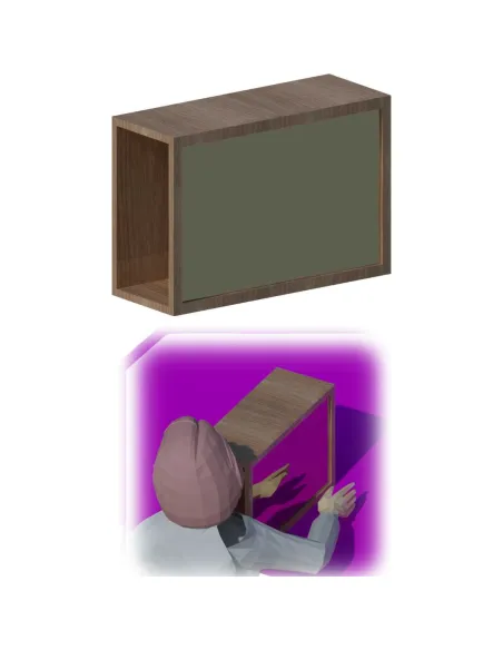 Espejo Terapia Miembro Fantasma · Plegable o Cajón