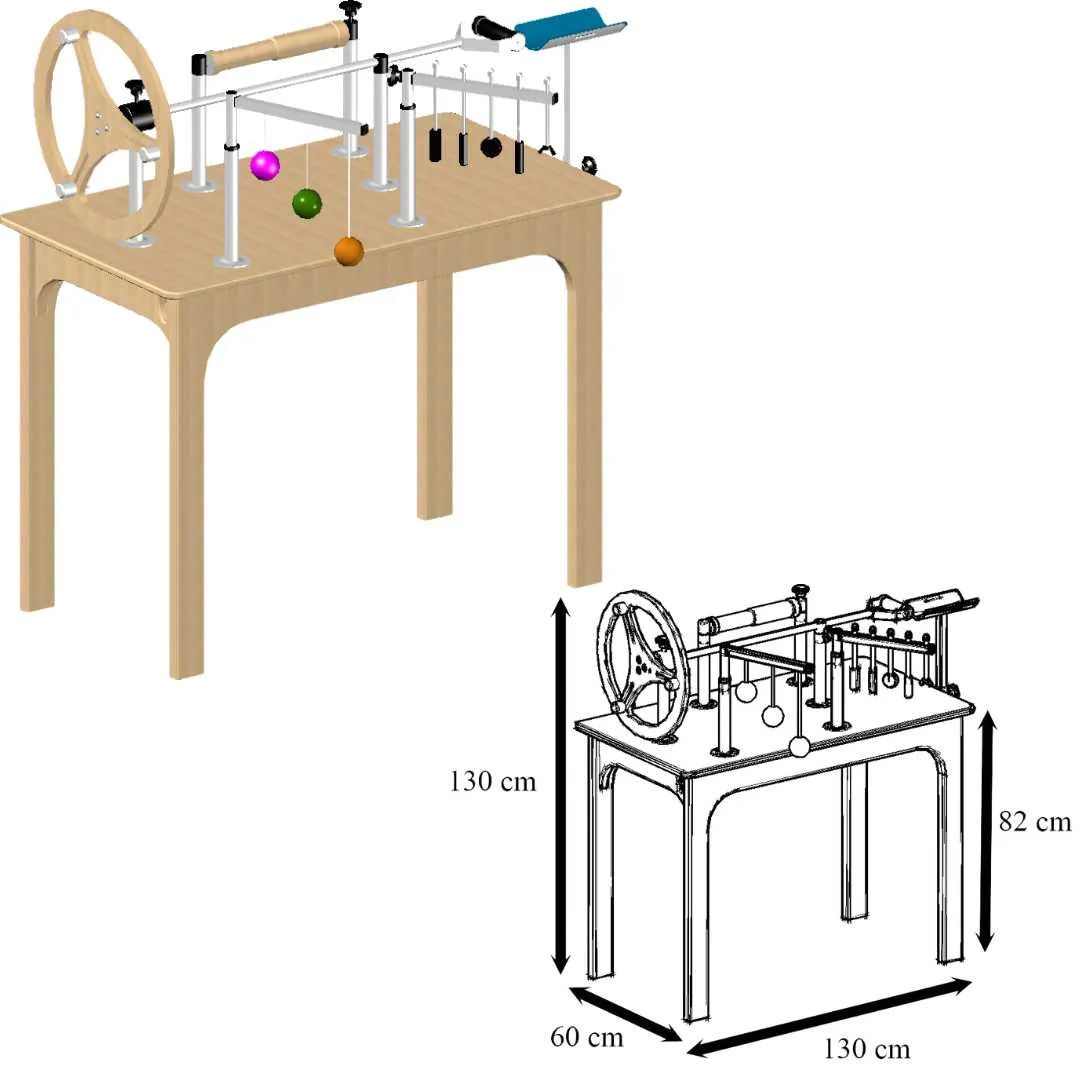 Mesa para Rehabilitación de Manos · Pedal para...
