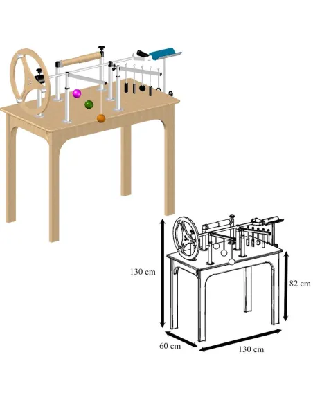 Mesa para Rehabilitación de Manos · Pedal para Pies Opcional