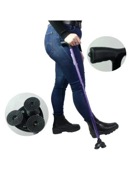 Bastón Tripode Plegable y Regulable en Altura STABILICANE