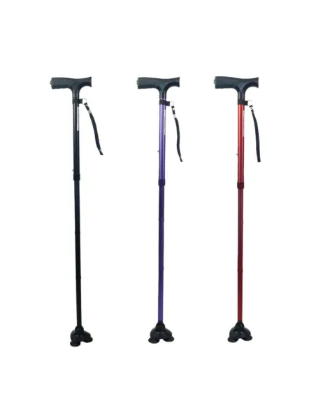 Bastón Tripode Plegable y Regulable en Altura STABILICANE