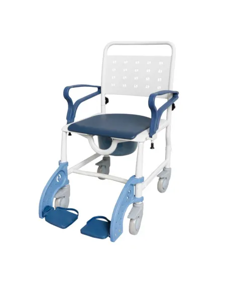 Silla de Ducha con Inodoro de Transporte