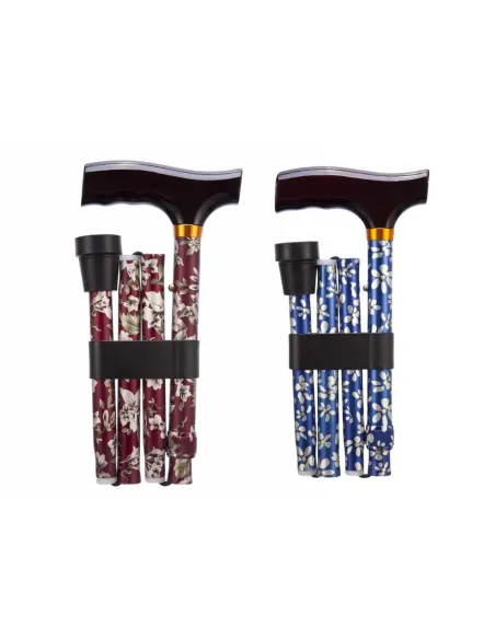 Bastón de Aluminio Plegable y Regulable · 2 Tallas