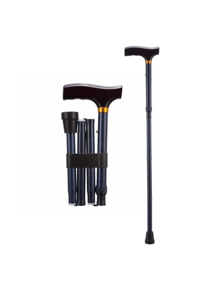 Bastón de Aluminio Plegable y Regulable · 2 Tallas